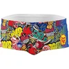 Image de Short de bain Otso Chupa Chups Graffiti Multicolore M Homme Multicolore M