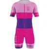 Image de Otso Zaria Combinaison de triathlon à manches courtes Rose XL Homme Rose XL
