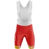 Image de Cuissard à bretelles Otso Colors Rouge S Homme Rouge S