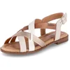 Image de Pikolinos Sandales femme cuir slingback plat confortable tendance Algar W0X-0556, Taille:38 EU, Couleur:Beige