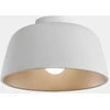Image de Leds C4 Miso Plafonnier Semi-encastré Blanc E27 15w, 29 Cm De Diamètre