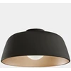 Image de Leds C4 Miso Plafonnier Semi-encastré De 43 Cm, Noir, Culot E27, 15 W