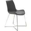 Image de Angel Cerdá chaise en tissu gris foncé 4009