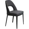 Image de Angel Cerdá chaise en tissu gris foncé 4023