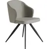 Image de Angel Cerdá chaise en tissu gris 4057