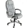 Image de Angel Cerdá Chaise de bureau en similicuir gris 4154
