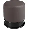 Image de Angel Cerdá Pouf en éco-cuir gris foncé 5135