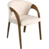 Image de Angel Cerdá Chaise en velours crème 5151