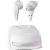 Image de Mars Gaming MHI-ULTRA White, casque sans fil TWS, flux RGB, Bluetooth 5.3, triple réduction du bruit, autonomie de 24 heures