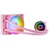 Image de Mars Gaming MLONE120P système de refroidissement d'ordinateur Processeur Refroidisseur de liquide tout-en-un 12 cm Rose 1 pièce(s) - Neuf