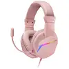 Image de Mars Gaming MH122P écouteur/casque Avec fil Arceau Jouer USB Type-A Rose - Neuf
