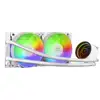 Image de Mars Gaming MLONE240 Processeur Kit de refroidissement du liquide 12 cm Blanc 1 pièce(s) - Neuf