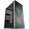 Image de Mars Gaming MC-CORE, Mini Tour, PC, Noir, Micro ATX, Mini-ITX, Métal, Verre trempé, Gaming