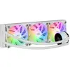 Image de Kit Watercooling AIO Mars Gaming ML-LCD RGB - 360mm (Blanc) #3POURCENT