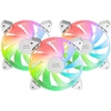 Image de Mars Gaming MF-3A Boitier PC Ventilateur 12 cm Blanc 3 pièce(s) - Neuf