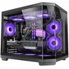 Image de Mars Gaming MC-3TCOREM, Mini Tour, PC, Noir, Micro ATX, Mini-ITX, Métal, Verre trempé, Gaming