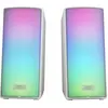 Image de Haut-parleurs pour ordinateur portable Mars Gaming MSRGB2W blanc
