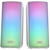 Image de Mars Gaming MSRGB2W haut-parleur portable et de fête Enceinte portable stéréo Blanc 15 W - Neuf