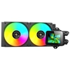 Image de Mars Gaming MLVISION240 système de refroidissement d'ordinateur Processeur Refroidisseur de liquide tout-en-un 12 cm Noir - Neuf