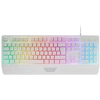 Image de Mars Gaming MK124 clavier USB Français Blanc - Neuf
