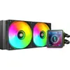 Image de Kit Watercooling AIO Mars Gaming ML-Vision Pro RGB - 240mm (Noir) #3POURCENT