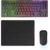 Image de Pack Gamer 3en1 (Calvier/Souris/Tapis) Mars Gaming MCPWTKL (Noir) #3POURCENT