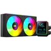Image de Mars Gaming ML-LCDPRO240 Processeur Refroidisseur de liquide tout-en-un 12 cm Noir 1 pièce(s) - Neuf