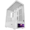 Image de Boitier Moyen Tour ATX Mars Gaming MC-LCD Pro avec panneaux vitrés (Blanc) #3POURCENT