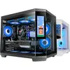 Image de Mars Gaming MC3TCORELCDM, mini-tour, PC, noir, Micro ATX, Mini-ITX, verre trempé, gaming