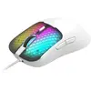 Image de Mars Gaming MMVIPERW, pour droitiers, optique, USB Type-A + USB Type-C, 12 800 DPI, blanc