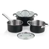 Image de Set de casseroles San Ignacio noir 5 pièces