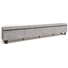 Image de COZY Meuble TV, Banc Télé, 320x35x57cm, TV grand format, Ciment