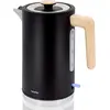 Image de Briebe KT1165BLK Bouilloire électrique nordique 1,7L à ébullition rapide, sans BPA, socle 360° noir