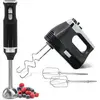 Image de Briebe SKT1187BLK Elegance Set Mixeur plongeant 2 vitesses + Mixeur manuel 5 vitesses Noir