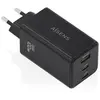 Image de AISENS ASCH-100W3P052-BK chargeur d'appareils mobiles Universel Noir Secteur Charge rapide Intérieure - Neuf