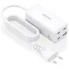 Image de AISENS ASCH-100W4P053-W chargeur d'appareils mobiles Universel Blanc Secteur Charge rapide Intérieure - Neuf