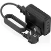 Image de AISENS ASCH-140W4P056-BK chargeur d'appareils mobiles Universel Noir Secteur Charge rapide Intérieure - Neuf