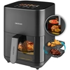 Image de Cecotec Cecofry&Grill Duoheat 4000 Unique 4 L Autonome 1900 W Friteuse d'air chaud Noir - Neuf