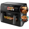 Image de Cecotec Cecofry&Grill Duoheat 10000 Double 10 L Autonome 2800 W Friteuse d'air chaud Noir - Neuf
