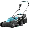Image de Tondeuse à gazon filaire de 1500 W. Largeur de coupe 36 cm. Système Z-Tech de réglage de la hauteur. 3 en 1 avec mulching. Roues arrière XL. Sécurité grâce à la technologie BeltDrive.