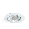 Image de Spot LED encastrable rond orientable Dimmable 8W IP44 3000k