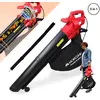 Image de Mobiclinic, souffleur + aspirateur + broyeur de feuilles, 900W, 6 vitesses, Mobiclean, 3 en 1, léger, 35L, Pour le jardin, 220V, bandoulière
