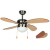 Image de Orbegozo Cp 70095 Ventilateur De Plafond 95 Cm-merano Nickel