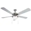 Image de Orbegozo CP 83132 Ventilateur de plafond avec lumière - Silencieux et efficace - 5 pales réversibl - Neuf