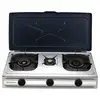 Image de Orbegozo FO 3500 - Cuisinière à gaz compacte et efficace - Allumage piézoélectrique - 3 brûleur - Neuf