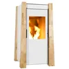Image de Poêle À Granulés De Bois 9.5kw Étanche Pour Maisons Hqe   Rendement 91.8%   Pilotable Wifi   20886   Ecoforest