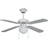 Image de Ventilateur Plafond Blanc 3 Vitesses Svve-42t Svan - Neuf