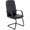 Image de Foröl Aragón 262spne Chaise De Bureau Noir Simili Cuir
