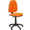 Image de Modelo Ayna - Silla De Oficina Ergonómica Con Mecanismo De Contacto Permanente, Regulable En Altura Y Ruedas De Parqué - Asiento Y Respaldo Tapizados En Tejido Bali Color Naranja