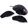 Image de Souris de jeu CoolBox ProSwap noire modulaire RGB